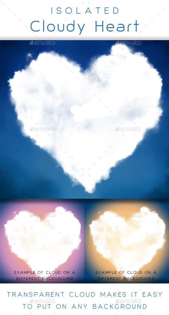 Cloudy heart preview