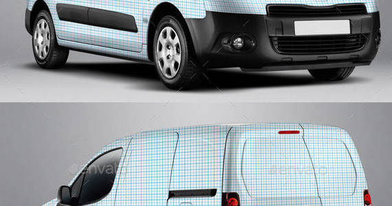 Box 2014 20electric 20delivery 20van 20wrap 20mockup 20preview