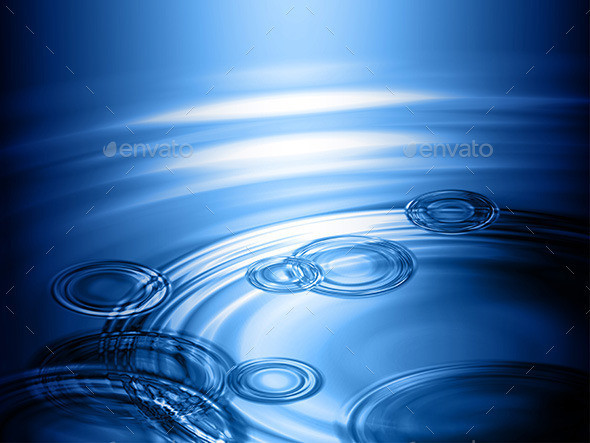 Water 20rain 20ripple 20wave 20radial 20blue 20background 20590