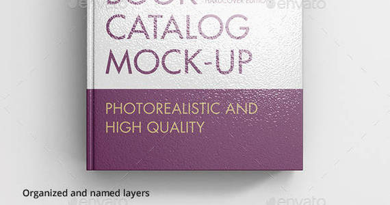 Box book catalog hardcover square productimage