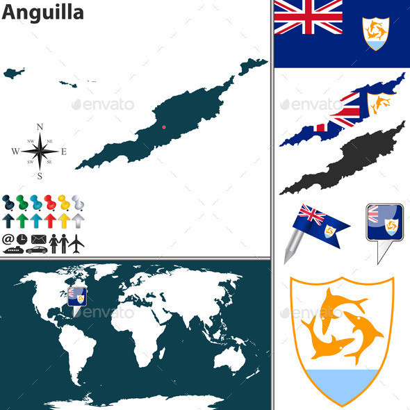 01 anguilla 20map 20world