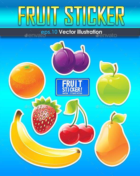 Fruit 20sticker 20590