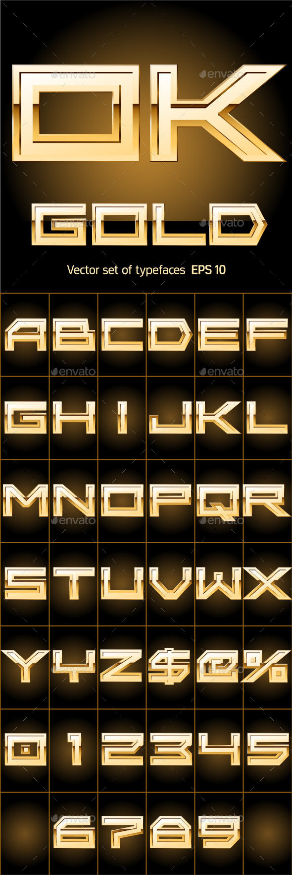 Font hard gold 6 590