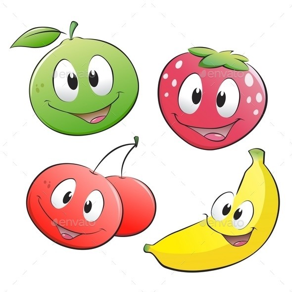 Cartoon 20fruits 20b 20preview