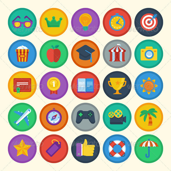 Gamification iconsbadges590