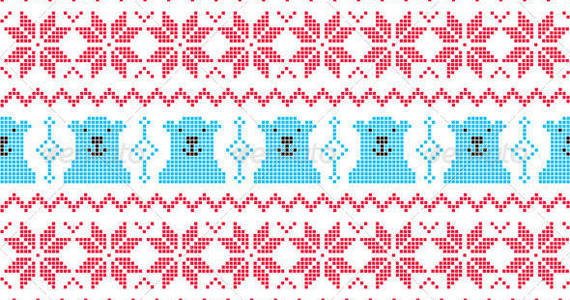 Box winter pattern polar bear 5 prev