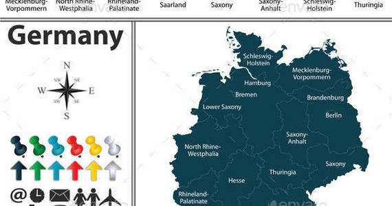 Box 01 germany 20map 20with 20flags