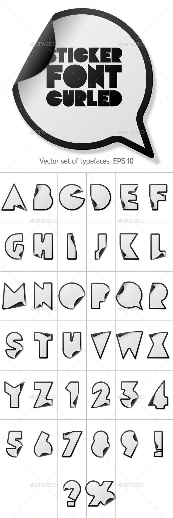 Font stiker black 4 590