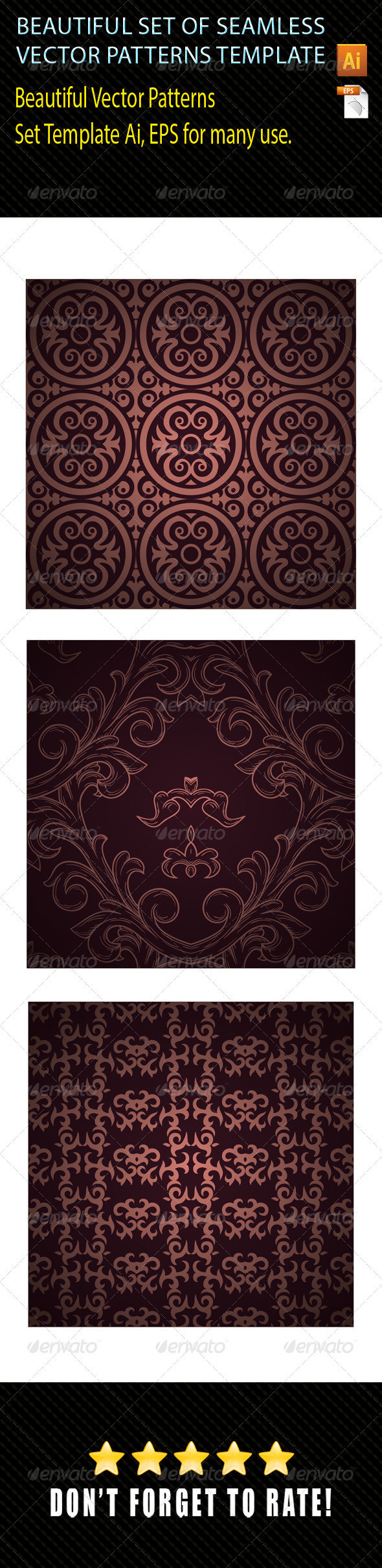 Vector 20patterns 20template 20d image