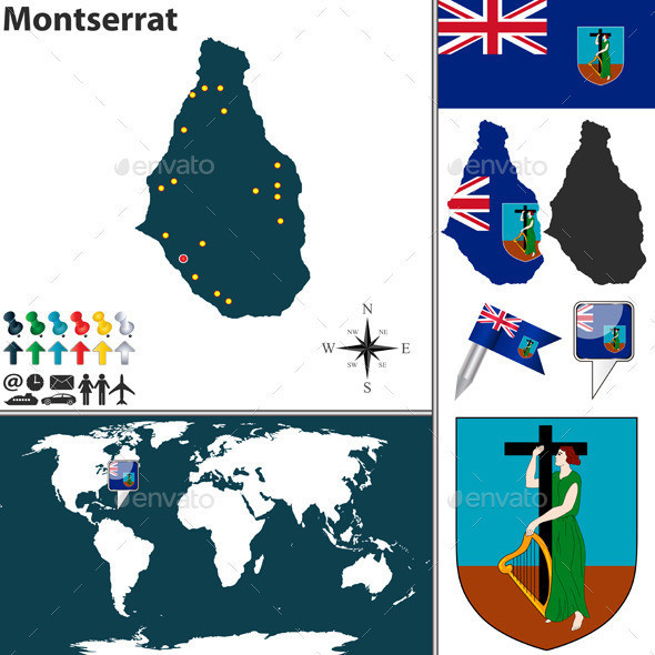 01 montserrat 20map 20world