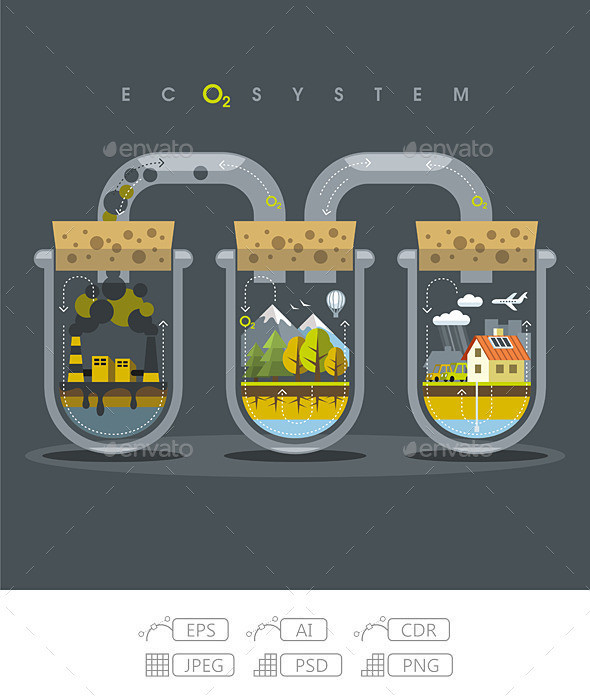 Flat 20ecosystem 20oxygen