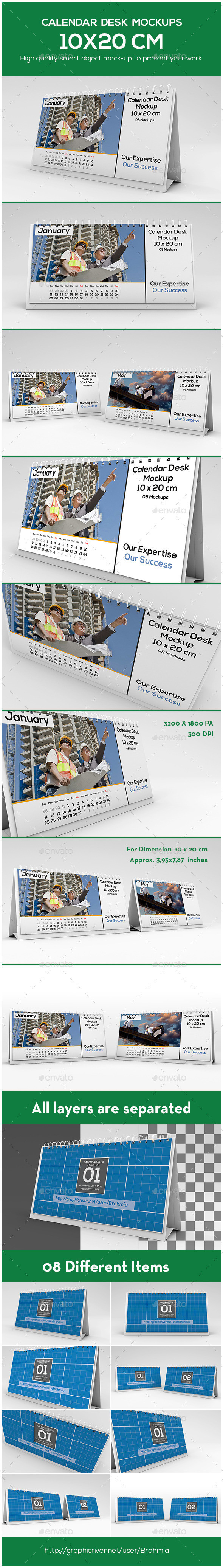 Calendar 20desk 20mockups 2010x20 20cm