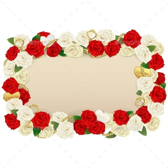 Vector 20romantic 20flower 20board