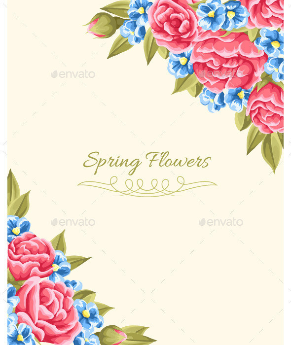 Springflowersbackground