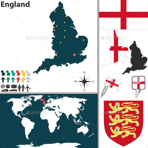 01 england 20map 20world