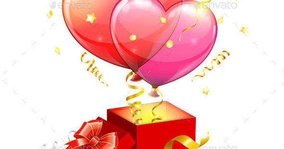 Box background heart 258 prw