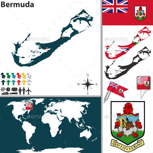 01 bermuda 20map 20world