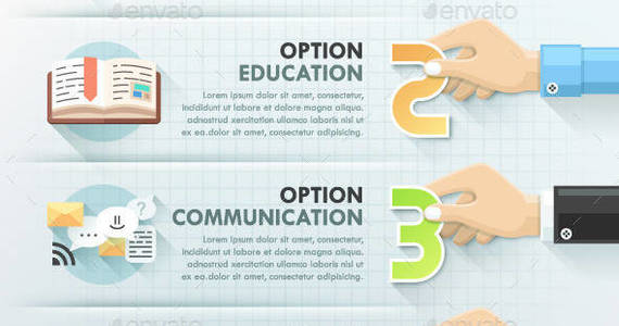 Box modern 20infographic 20options 20banner 590x590