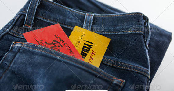 Box jeans label preview