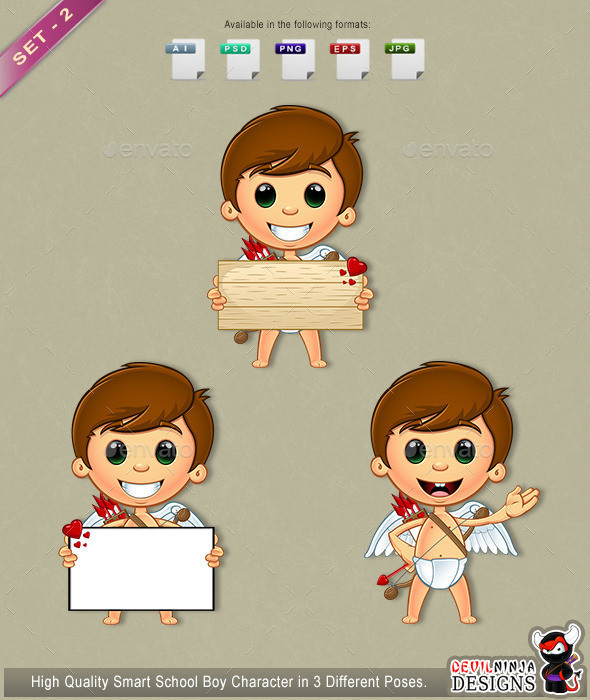 Little 20cupid 20character 20  20set 202