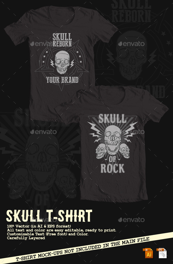 Skull 20t shirt image 20preview