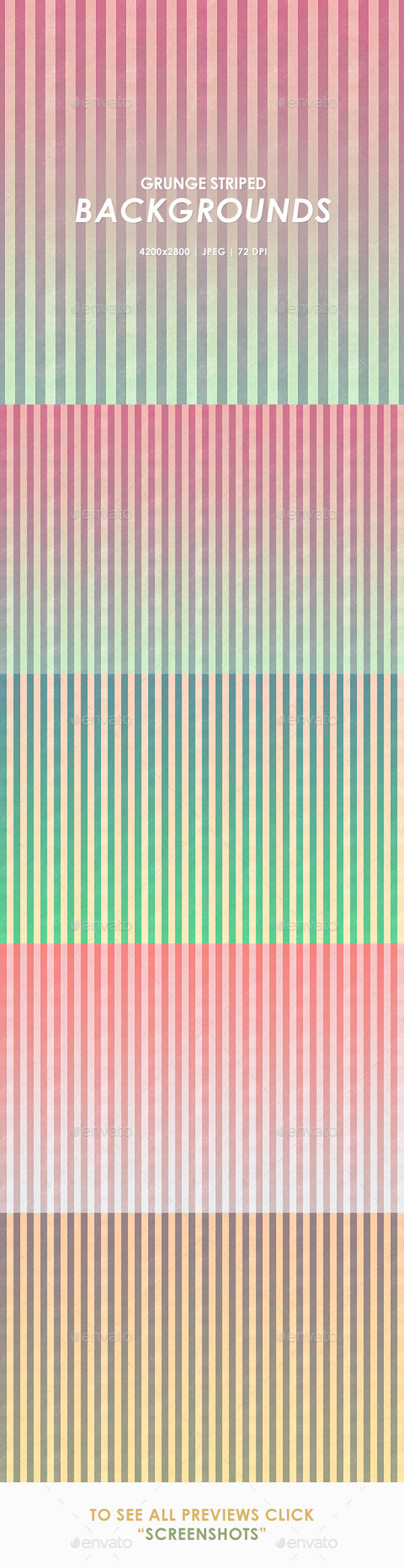 Grunge striped backgrounds preview
