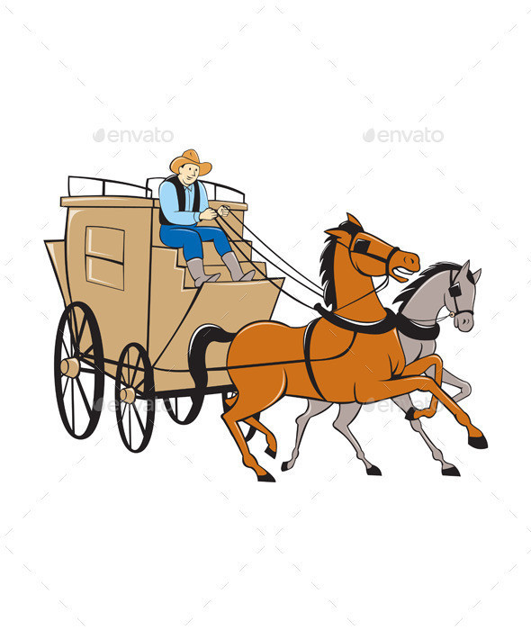 Stagecoach driver horses prvw