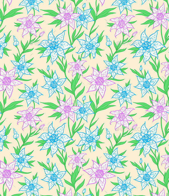 Pattern flowers590