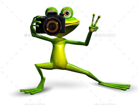 1 frog 20with 20a 20camera