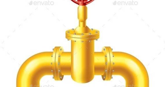 Box gas pipeline isolated 01