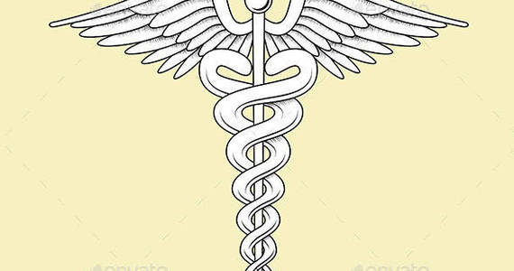 Box medical caduceus sign 14587