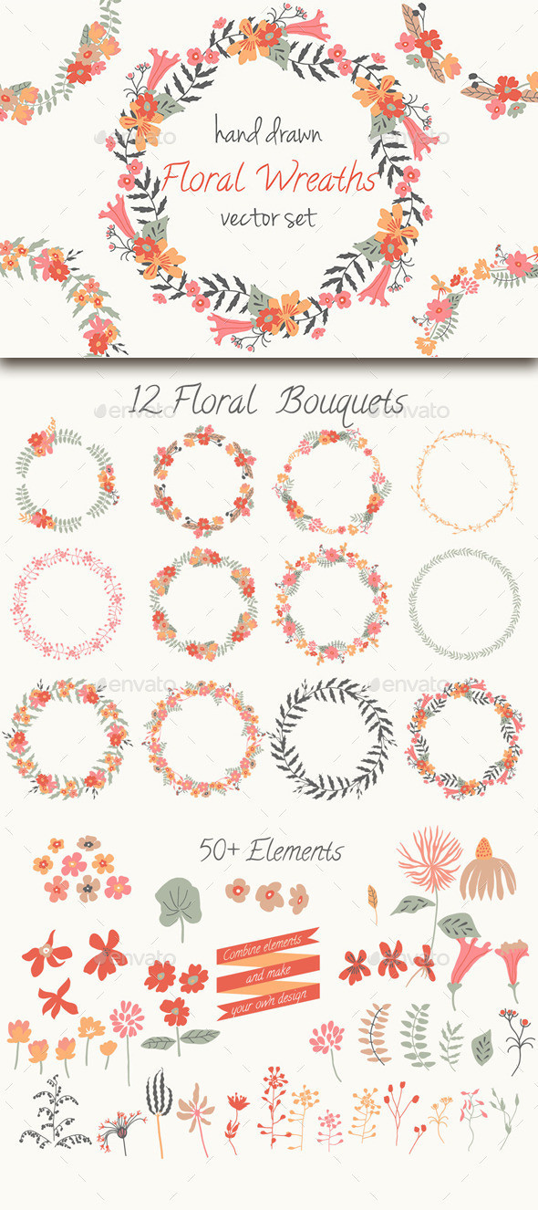 Floral wreaths pv