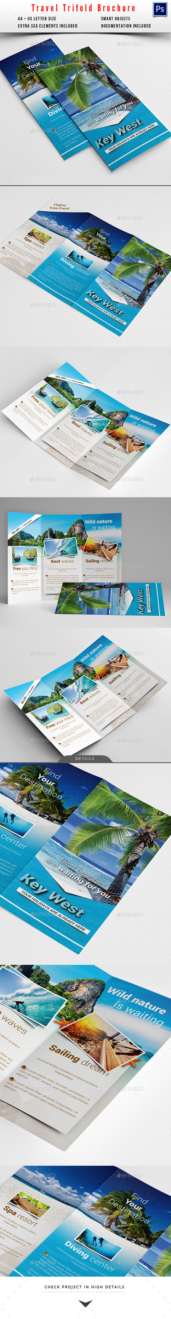 Travel brochure preview