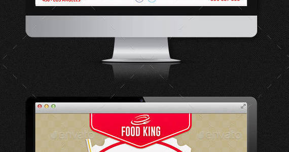 Box restaurant fast food web newsletter showcase