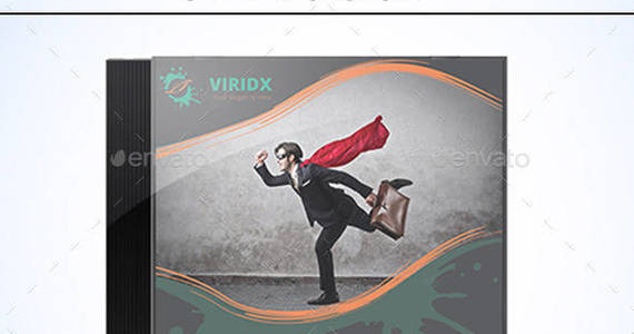 Box viridx business cd dvd cover bluray cover disk dotnpix graphicriver