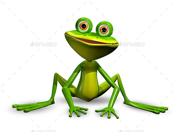 1 green 20frog