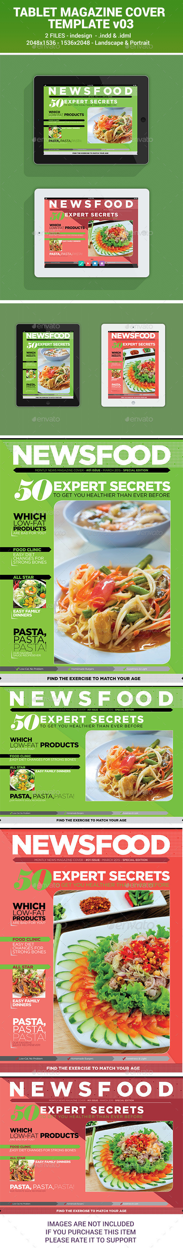 Tablet magazine cover portrait landscape food v03e 590 prew