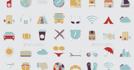 Box travel icons 590