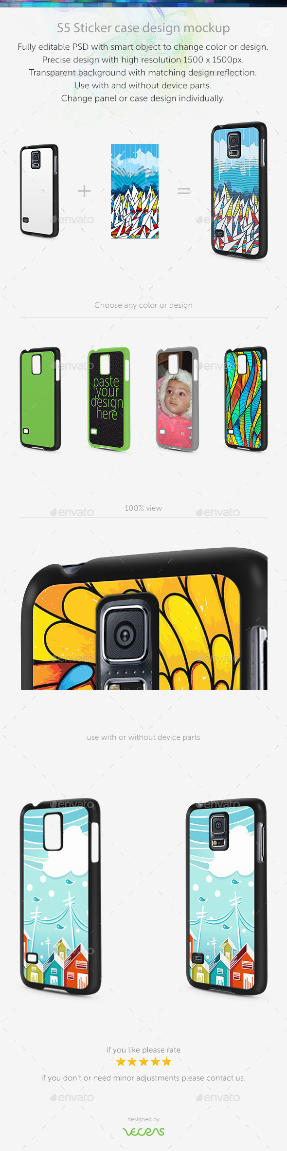 Preview s5 stickercase mockup angled