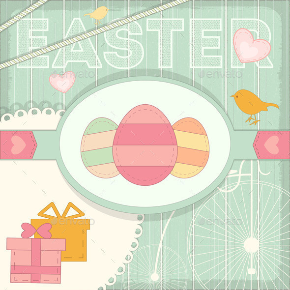 12 easter rustik