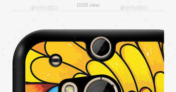 Box preview htce one m8 stickercase mockup back