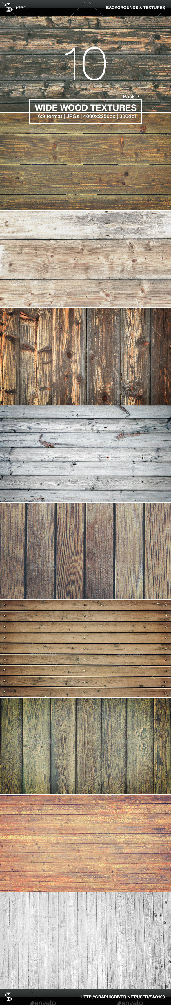 Wide wood textures 2 preview