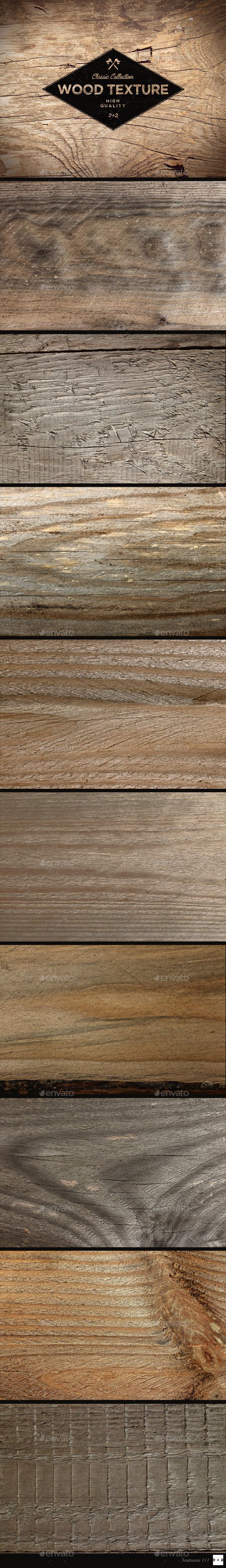 10 wood textures preview