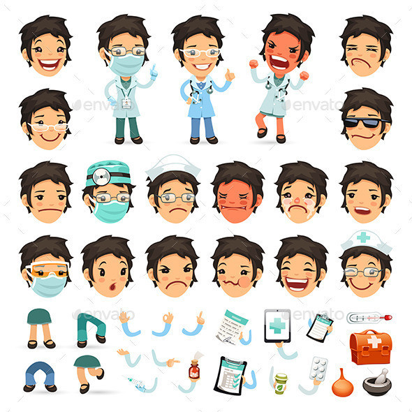 Cartoon doctor wcda