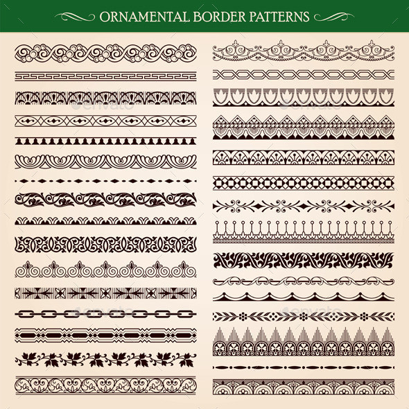 Border patterns 590