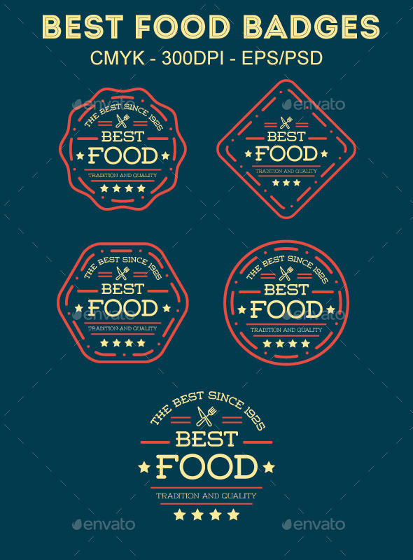 Preview badges best food