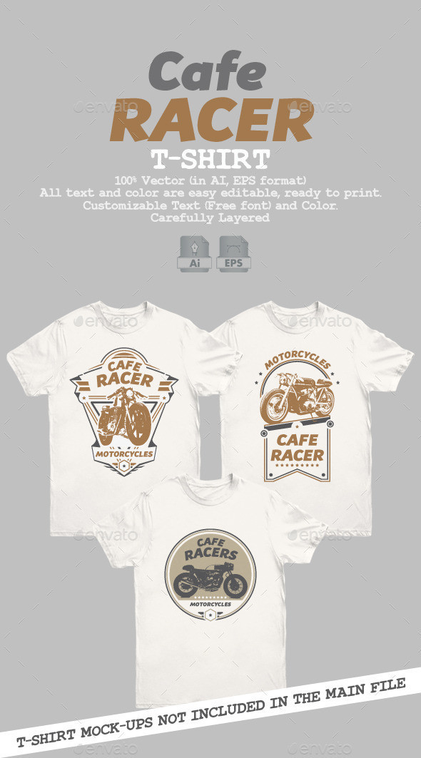 Cafe 20racer 20t shirt image 20preview