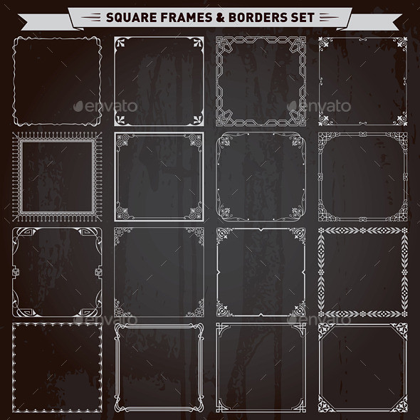 Square frames 590