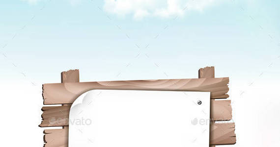Box 01 nature background with wooden sign and green leaves and grass 1 t