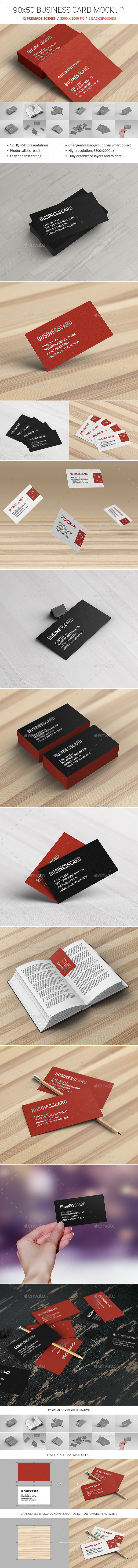 Business card mock up